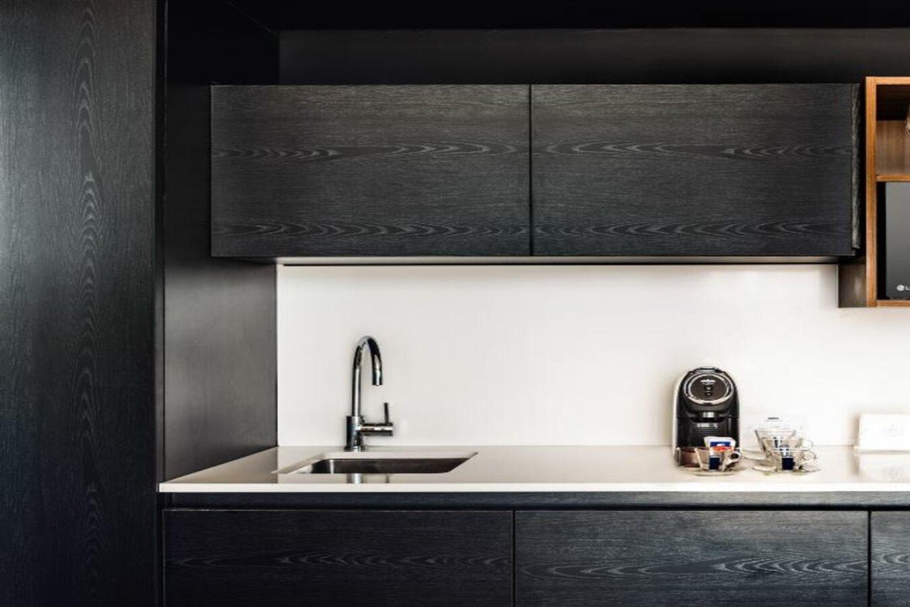 Готель Sls Buenos Aires Puerto Madero Екстер'єр фото A kitchen in a serviced apartment